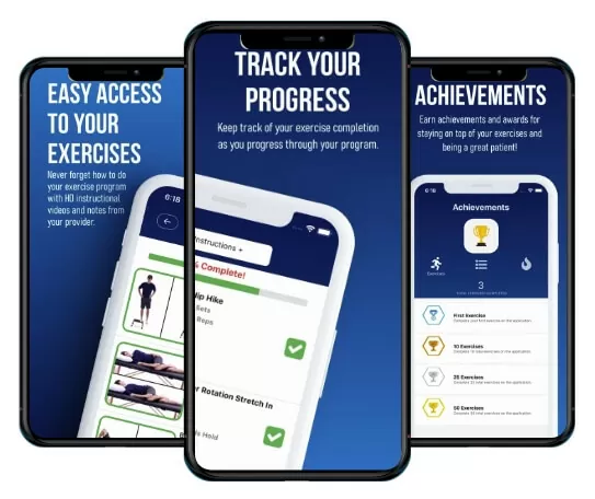 Physical therapy app
