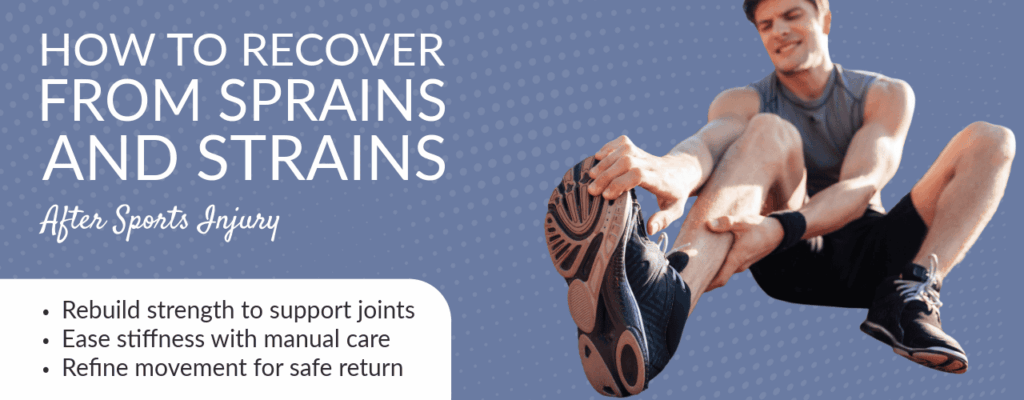 How to Recover from Sprains and Strains After a Sports Injury