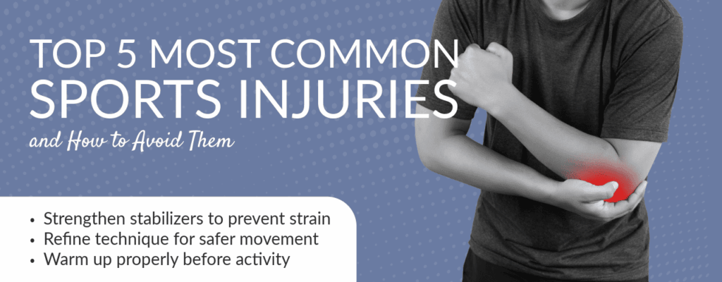 Top 5 Most Common Sports Injuries and How to Avoid Them
